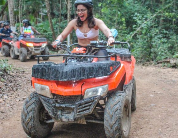 ATV DRIVING , CENOTE AND ZIPLINES