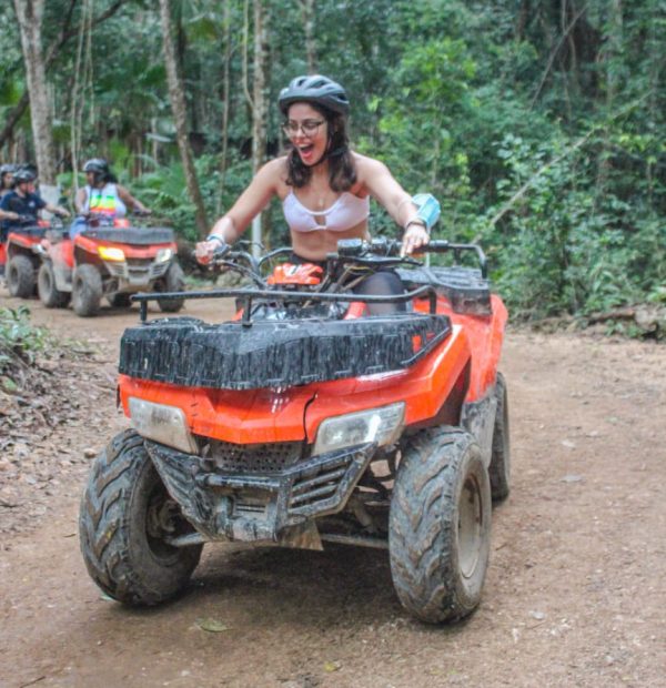 ATV DRIVING , CENOTE AND ZIPLINES