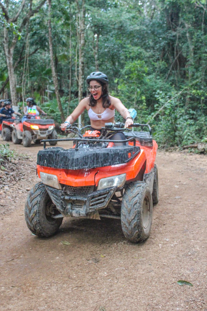 ATV DRIVING , CENOTE AND ZIPLINES